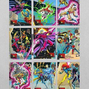 1994 Marvel Trading Cards -Full Set of 9 - Fatal Attraction